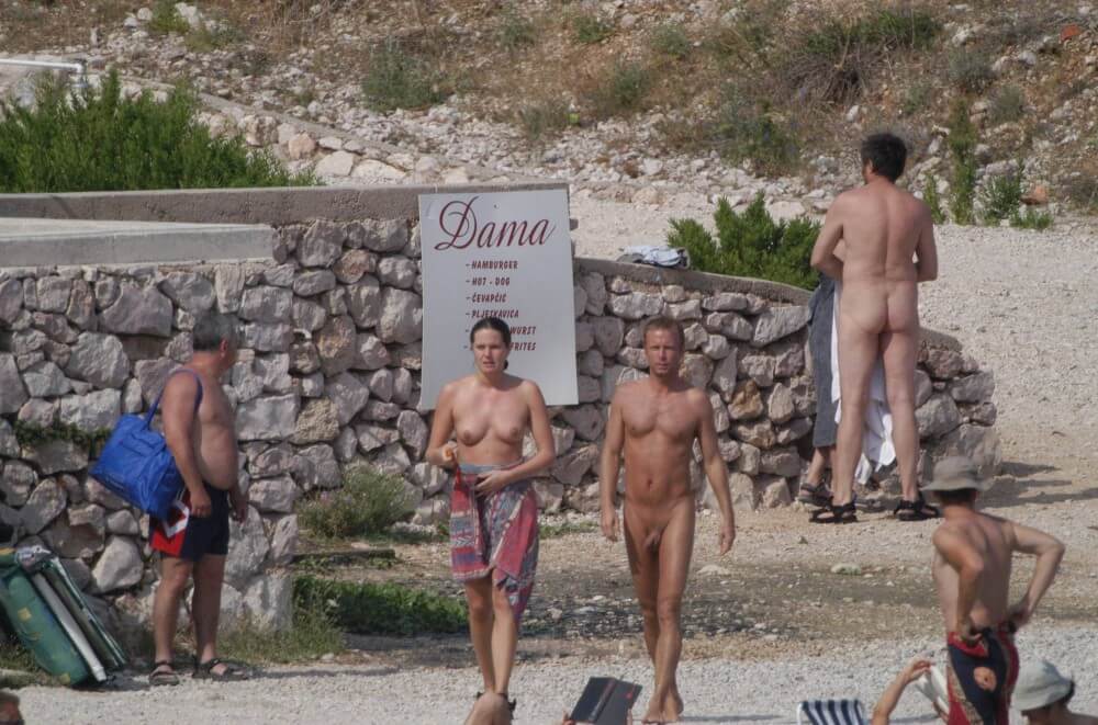 Baska Rock-Wall Path pics - Through naturism, people seek the opportunity to feel free and in harmony