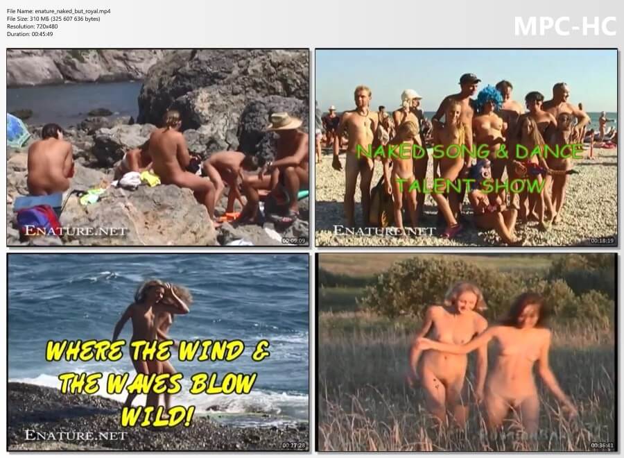 Enature - Naked royal vacation at sea - The idea of self-acceptance and self-respect is important among naturists