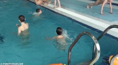 Poolside activities 1 Full HD - Nature is considered the bodys natural clothing