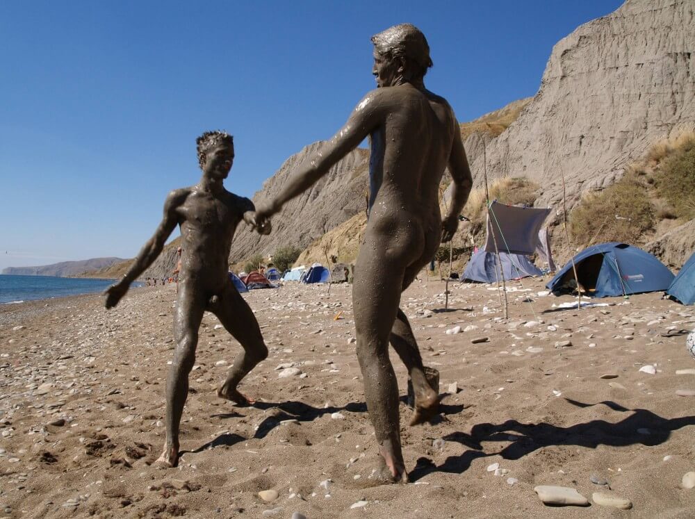 Jr Nudist Nude Beach Mud Soldiers photos - Naturalness requires openness