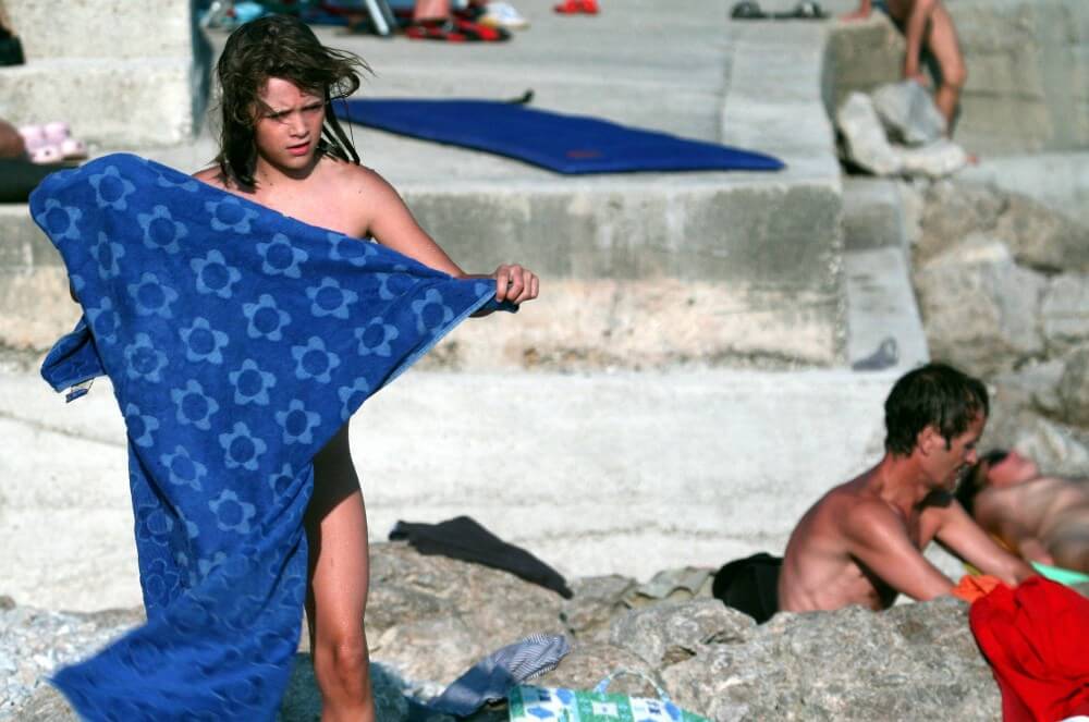 Nudist Rocky Family Angle - Nudism is a philosophy based on respect and trust