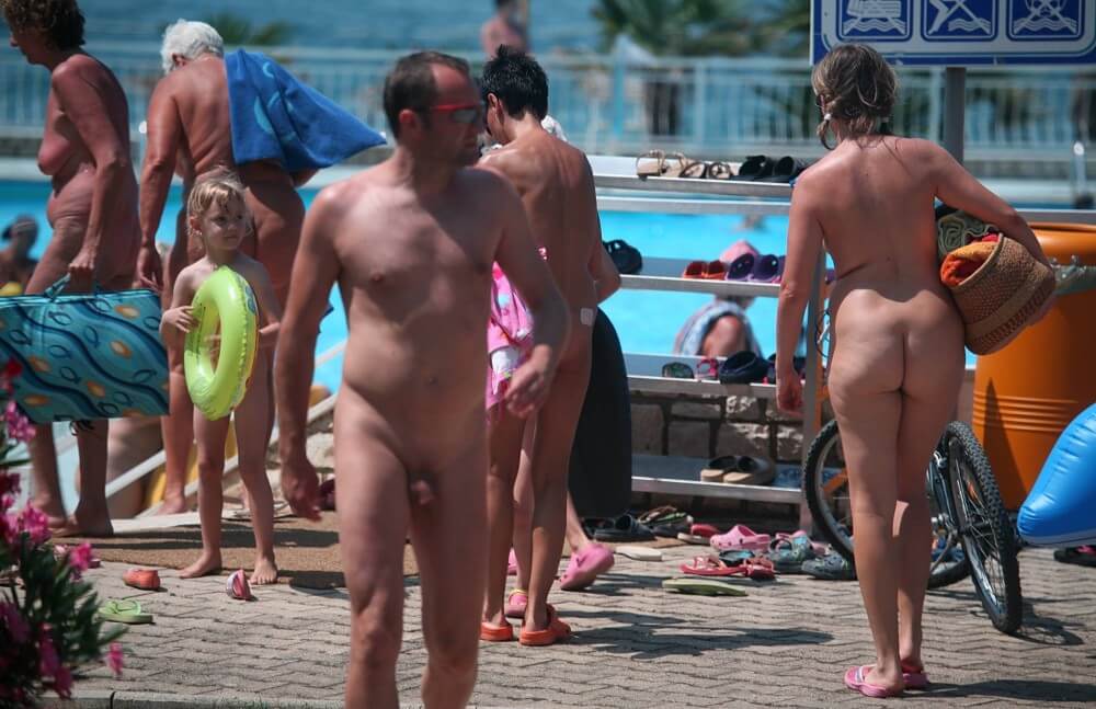 Daytime Nudists Chill Out photos - The idea of self-acceptance and self-respect is important among naturists