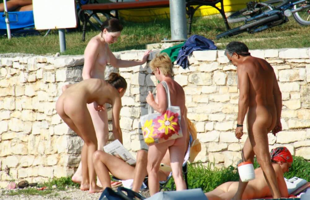 Nude Duet Girls Rail Climb Photo Set - Nudity is perceived as part of natural existence and the beauty of life
