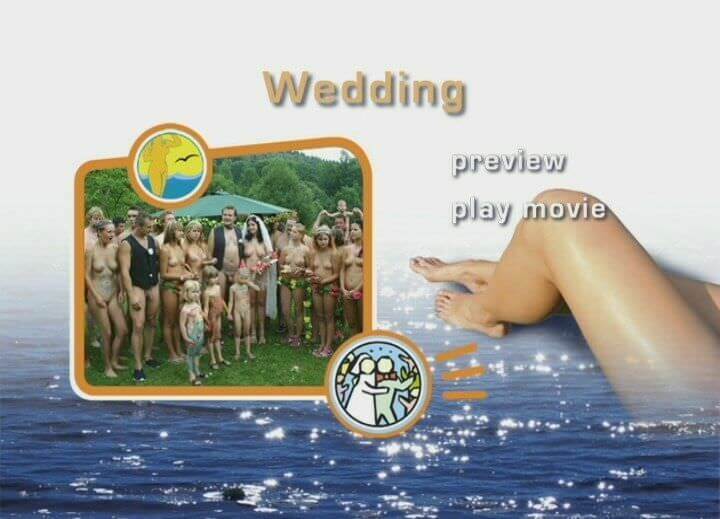 A wedding in a nudist collective - Spiritual and physical harmony are essential in nudist culture