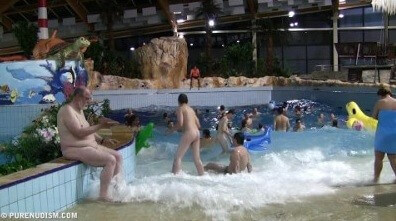 Aqua Extravaganza 4 - The concept that the naked body is part of the natural world and deserves respect is important