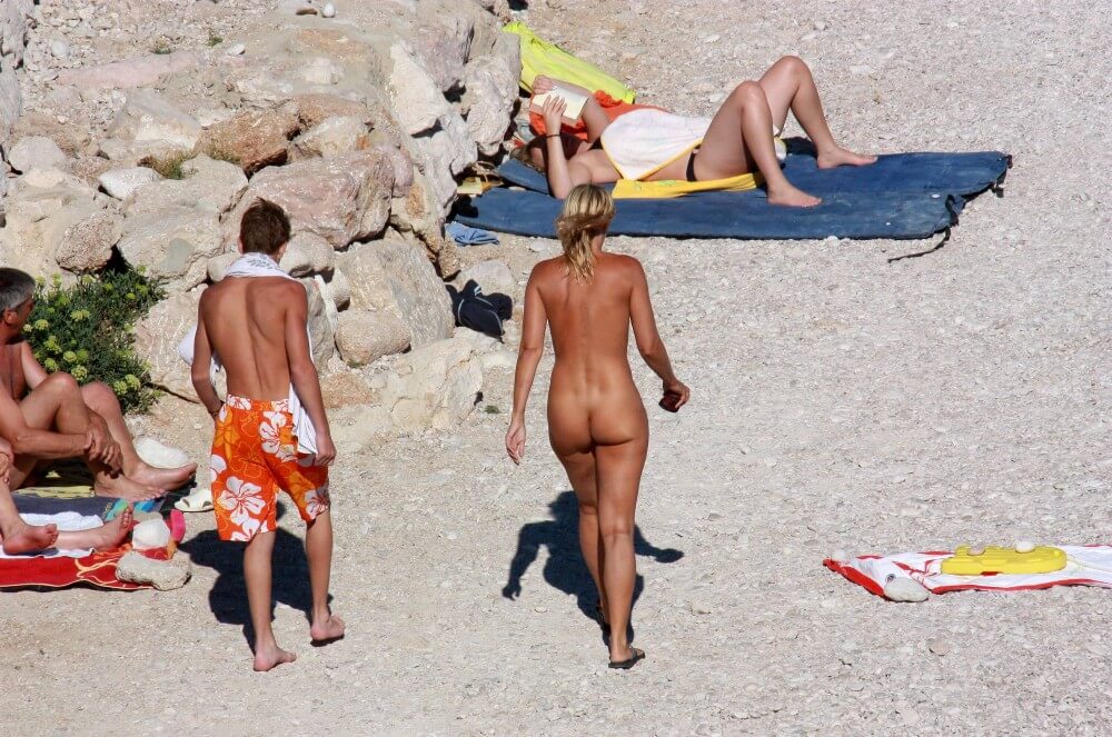 European Beach Entrance pics - Nudism helps us understand the true meaning of freedom