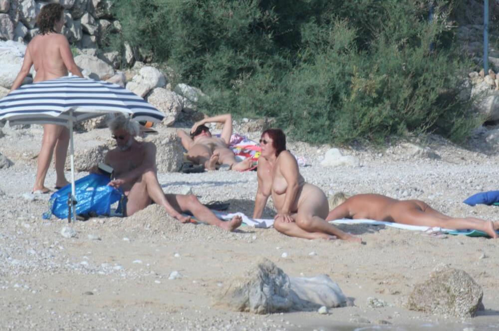 Croatian Baska Beach pics - Overcoming shame and awkwardness when taking off clothes