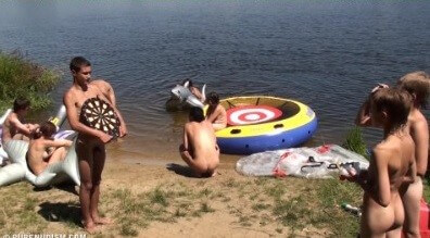 Nude and hot summer day video - One of the most striking examples of naturism