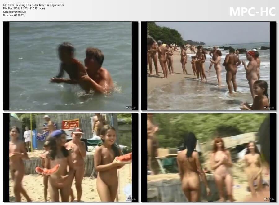 Relaxing on a nudist beach in Bulgaria - Belief in oneself and ones own strengths are important qualities for practitioners of naturism and nudism