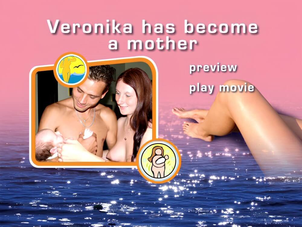 Naturist Freedom: Veronika Has Become a Mother - Naturism helps overcome fears and insecurities