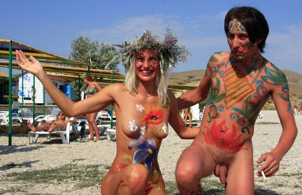 Sand Beach Goddess Two pics - Respect for one another and for the natural world are key principles of nudism and naturism