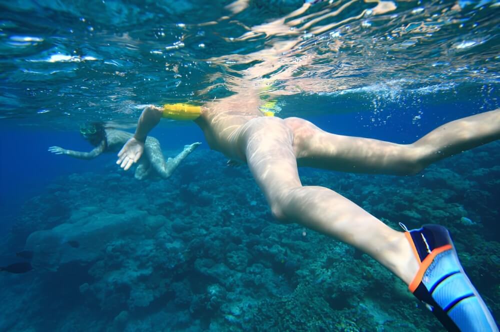 Nudism on the Red Sea photo gallery - Living together in nature is a hallmark of nudists