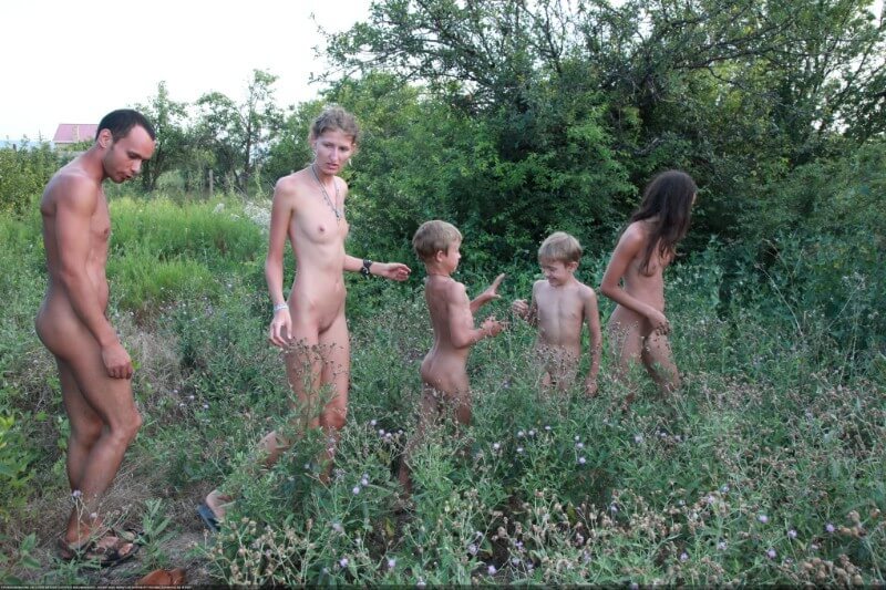 A quaint village home town photos - Peace and tranquility are goals for those who choose nudism and naturism