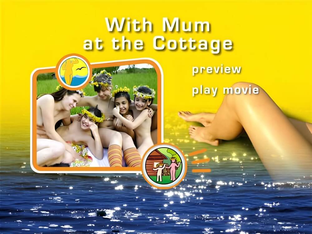 Naturist Freedom: With Mum at the Cottage DVD - A slight inclination toward nudism