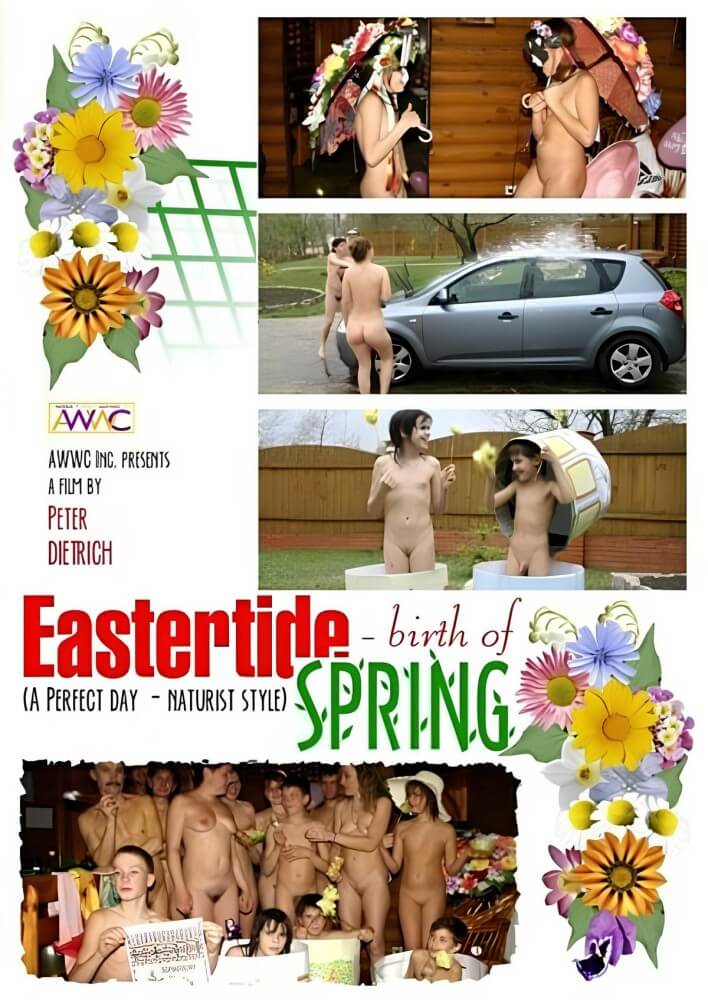 Enature, AWWC – Eastertide Birth Of Spring film - Nudists relax beautifully—a sight to behold