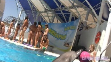 Amazing Dolphin Encounter HD video - Types of recreation in nudist and naturist resorts and parks
