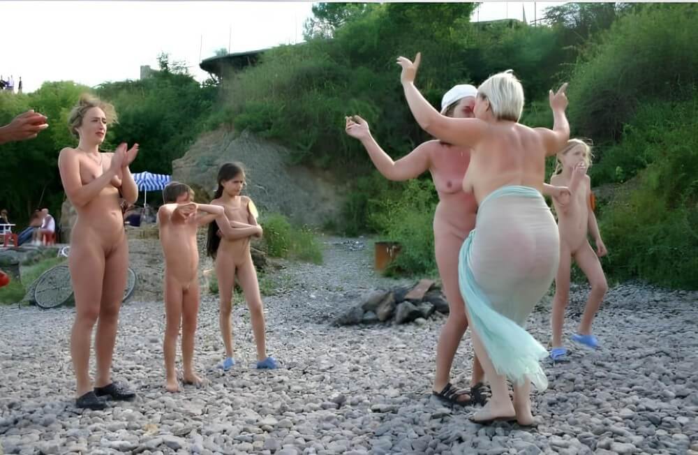 Dances on a beach pics - Nudism is permitted throughout the entire territory
