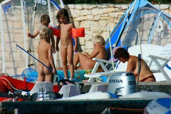 By the boat photos - Nudism has been around for a very long time