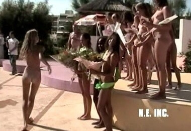 Jr. Miss Pageant 2001 FR - Clothing is a barrier for a nudist