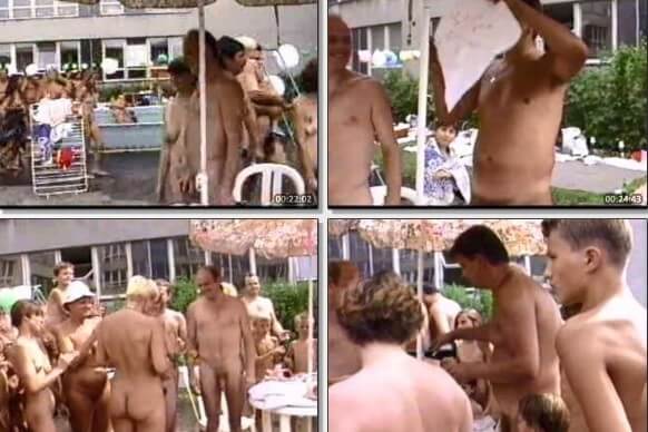 Family album - Looking at the sun and my own naked body