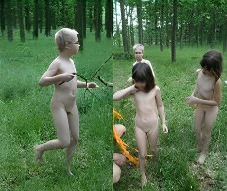 Naturism photo gallery # 21 - Looking at the sun and my own naked body