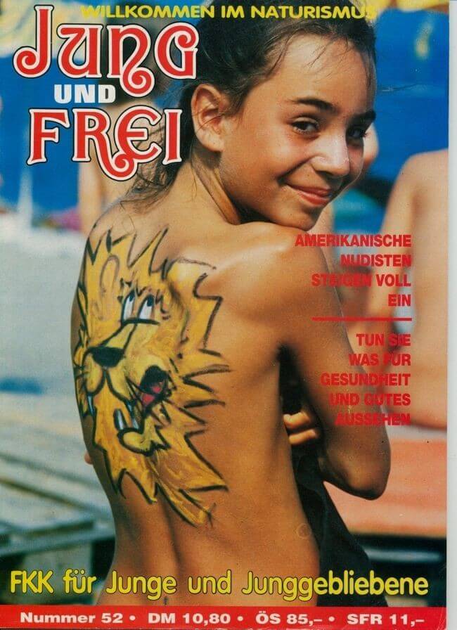 Jung und Frei Nr 52 - A nude person strives for inner harmony and peace of mind
