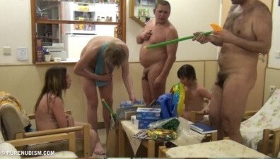 Pool jacuzzi and paints Full HD - A love of the sun and fresh air are important values for those who practice naturism and nudism