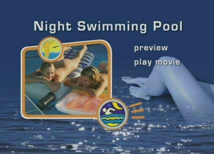 Naturist Freedom: Night swimming pool - Living in harmony with nature is the primary goal of the naturist and nudist lifestyle