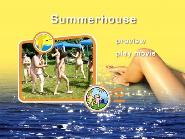Naturist Freedom: Summer house DVD - Clothing is a barrier for a nudist
