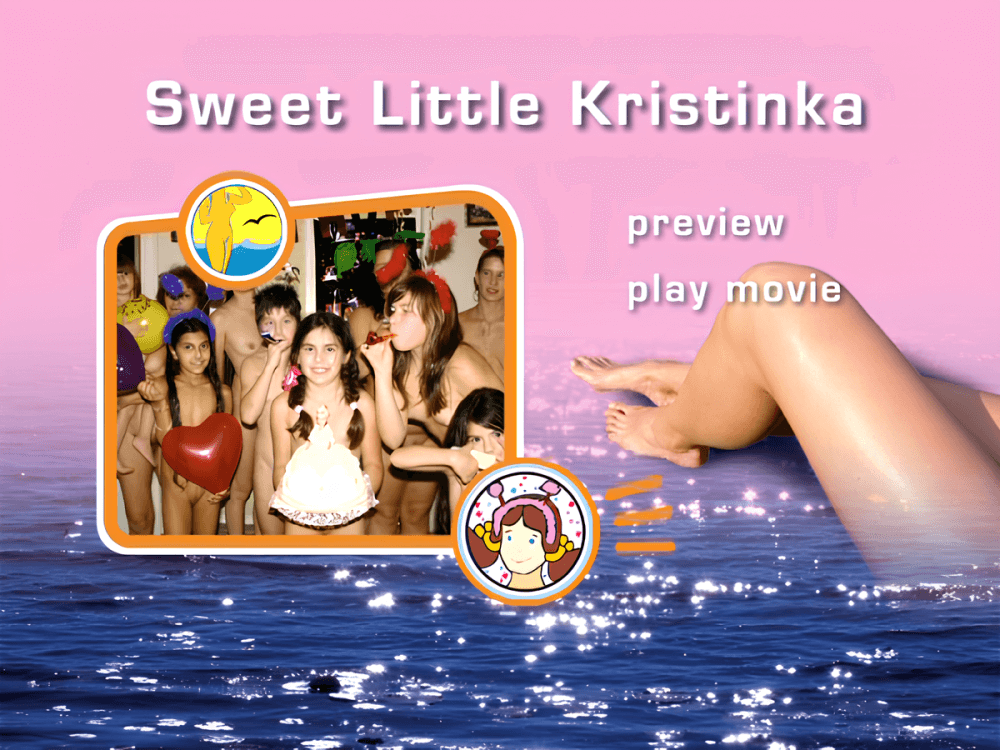 Naturist Freedom: Sweet Little Kristinka  DVD - Travel and tours incorporating elements of the naturist lifestyle