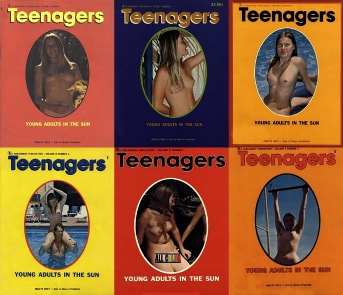 Teenagers magazines: Young adults in the sun - Naturism and nudism as a philosophy of respect for oneself and the world around us